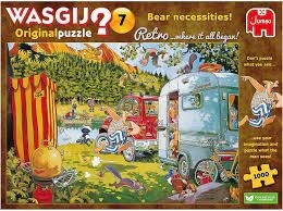 70-00016 1000pc. W. Retro Ori#7 Bear necessities