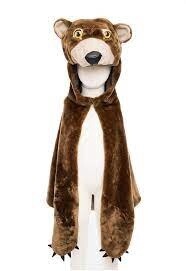 57595 Storybook Bear Cape, Size 4-6