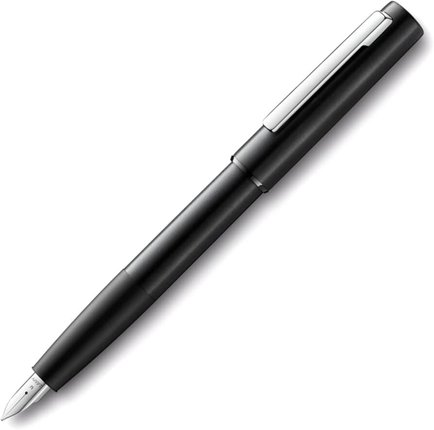 FP Fountain pen Aion Black Steel Fine L077BLKF