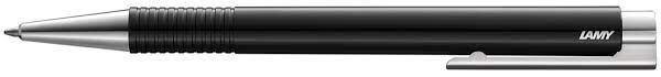 BP LOGO PLASTIC BLACK W/STEEL TRIM (L204M+BK)