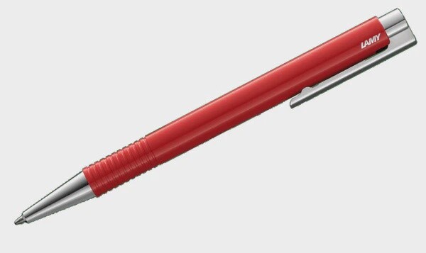 BP LOGO PLASTIC RED W/STEEL TRIM (L204M+RD)