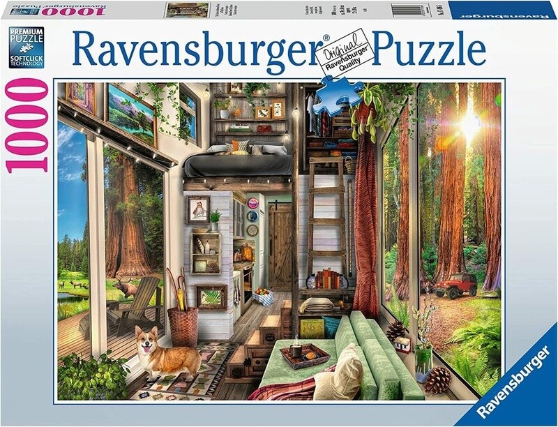 12000634 Redwood Forest Tiny House 1000 pc Puzzle