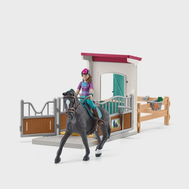 42709 Horse box with Lisa &amp; Storm