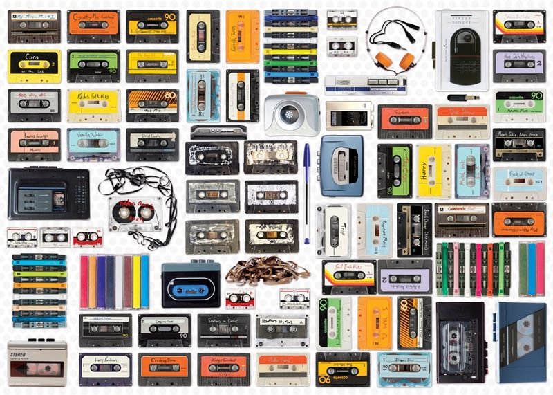 8551-5690 Classic Cassette Player Tin