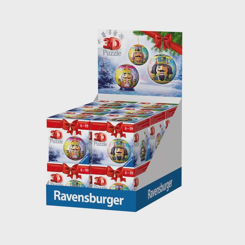 11590 Holiday Nutcracker Puzzle Balls Display (12 units)