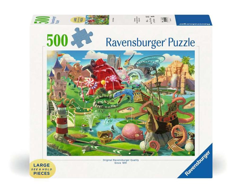 12001002 Putt Putt Paradise 500 pc Large Format