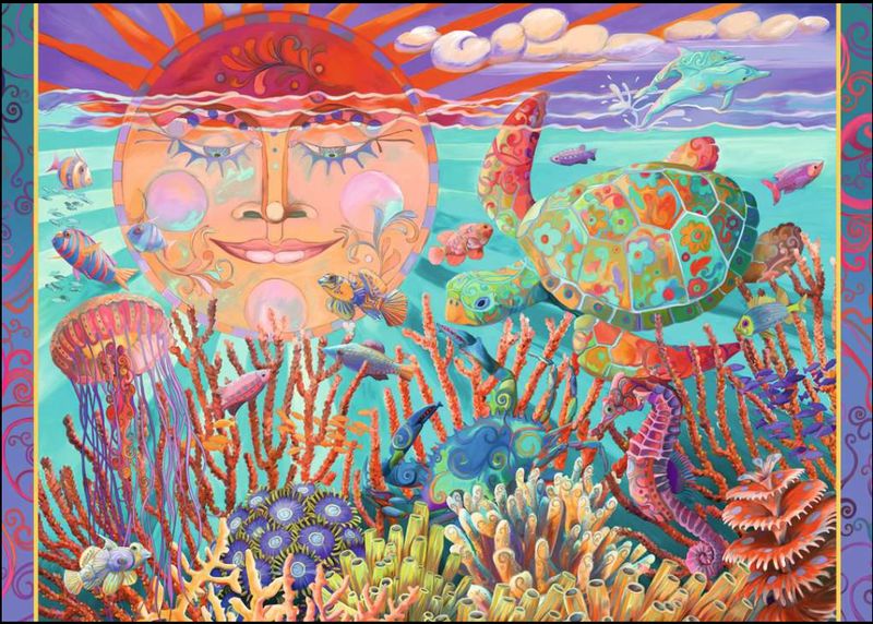 12001003 Sun and Sea 500 pc Large Format