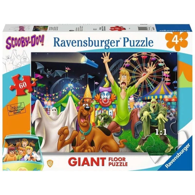 03127 Scooby Doo 60 Pc Giant Floor Puzzle