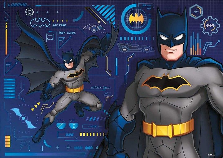 03096 Batman B 60 Pc Giant Floor Puzzle