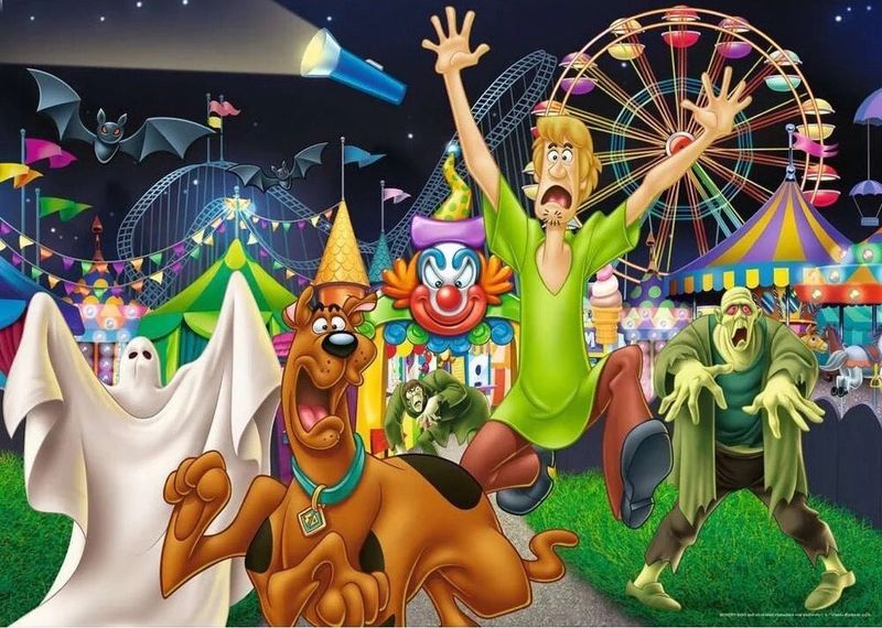 03127 Scooby Doo 60 Pc Giant Floor Puzzle