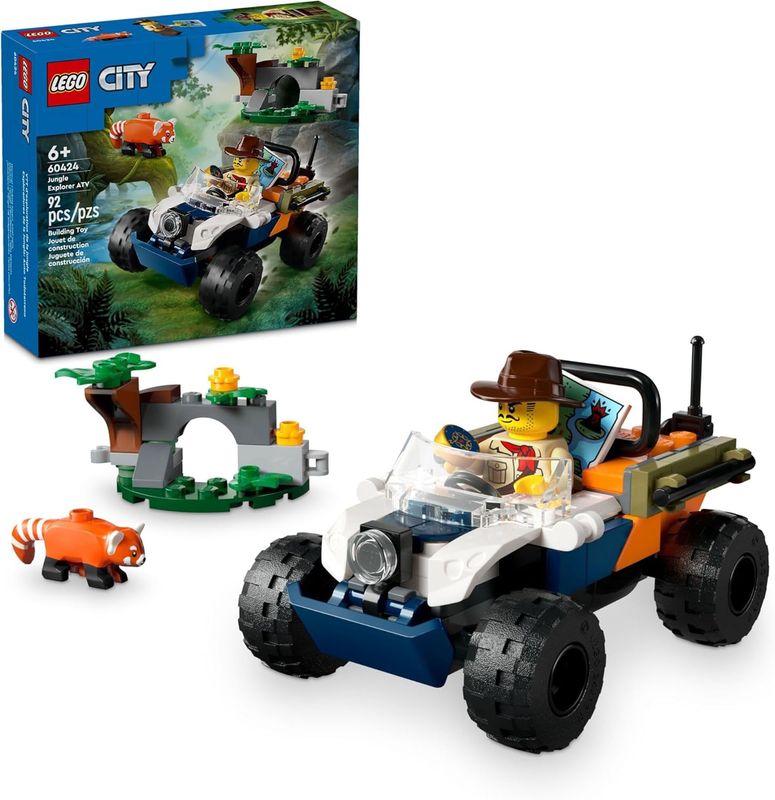 60424 Jungle Explorer ATV Red Panda Mission CS PK 5