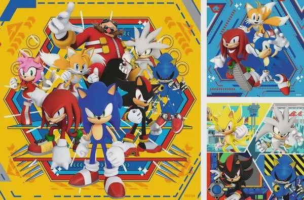 12001133 Sonic the Hedgehog 3x49 pc Puzzles
