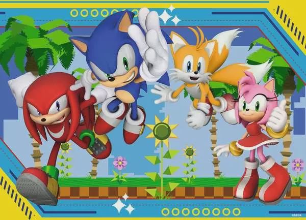 12001134 Sonic the Hedgehog 100 pc Puzzle