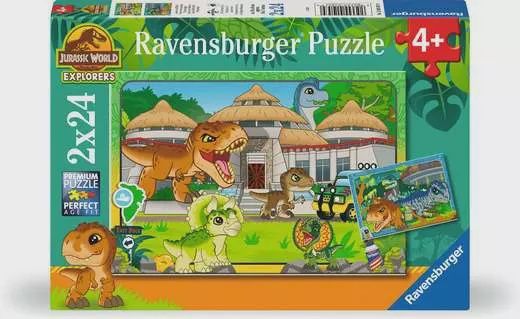 12001057 Jurassic World Explorers 2x24 pc Puzzles