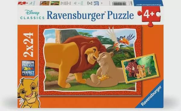 12001029 The Lion King 2x24 pc Puzzles