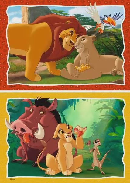 12001029 The Lion King 2x24 pc Puzzles