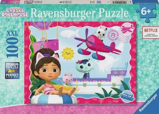 12001053 Gabby&#39;s Dollhouse 100 pc Puzzle
