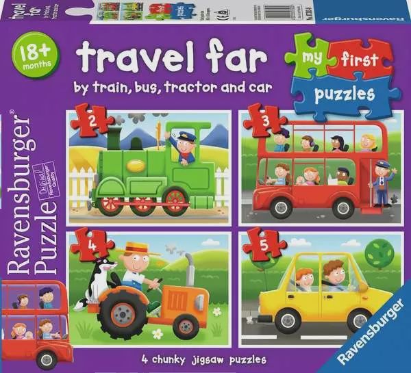 07303 MFP Travel Far 2, 3, 4, 5 pc Puzzles