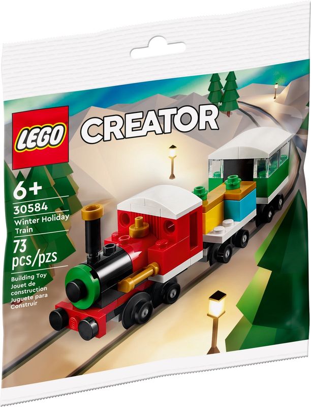 LCI6379821 CREATOR - Mini - WINTER HOLIDAY TRAIN - 73pcs