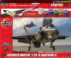 AIR55010 LOCKHEED MARTINF-35B LIGHTNING II (1/72)STARTER SET *NEW TOOL*