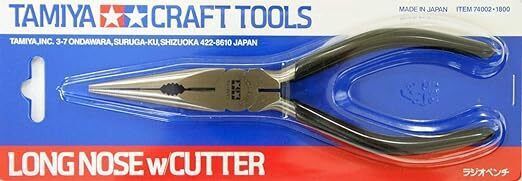 74002 LONG NOSE PLIERS WITH CUTTER