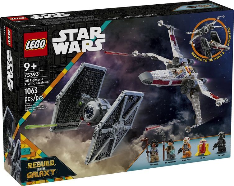75393 TIE Fighter &amp; X-Wing Mash-up CS PK 2