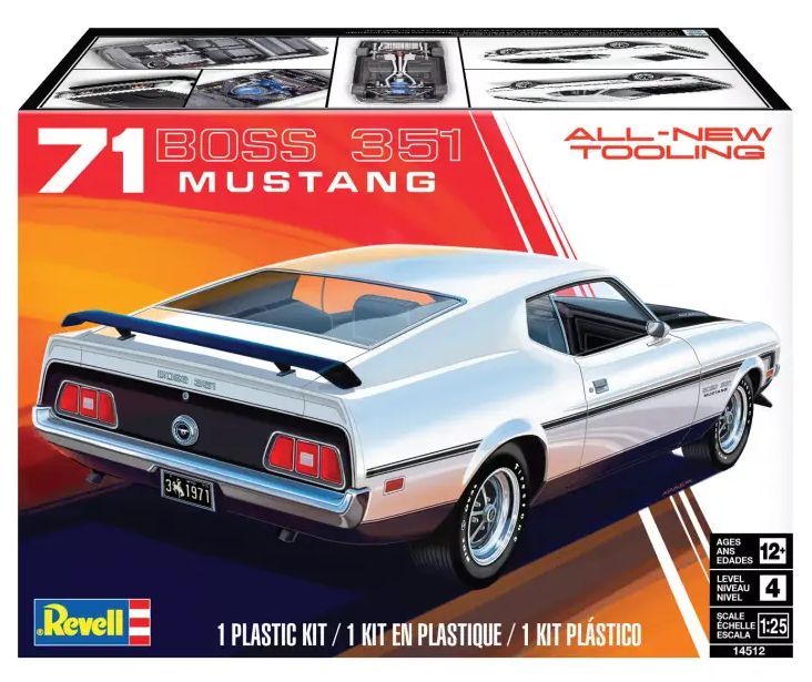 REV4512 1971 MUSTANG BOSS 351 (1/25)