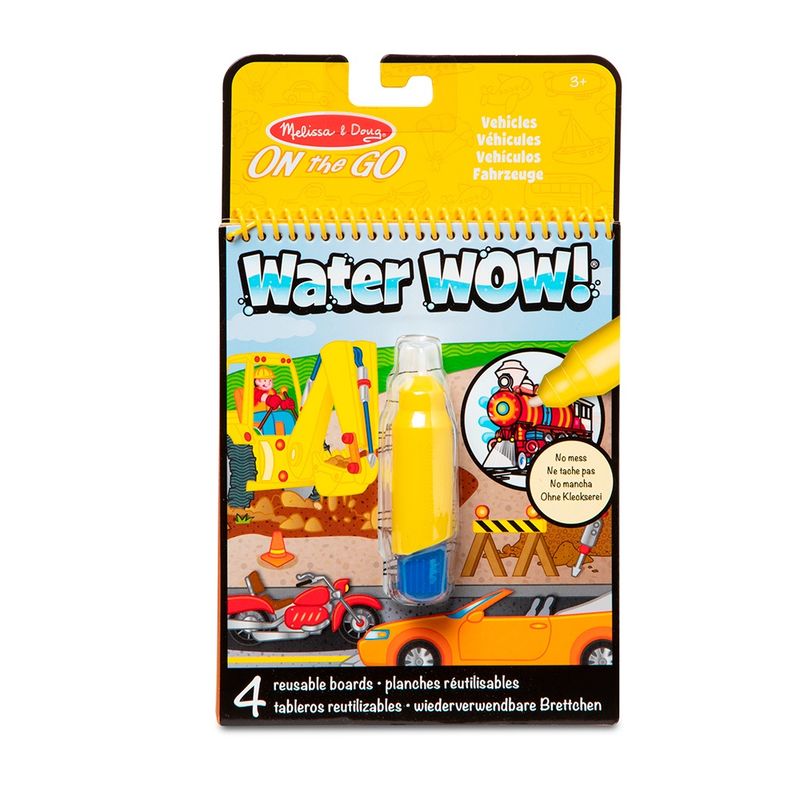 630MD15375 Water Wow! - Water Reveal Pad - Vehicles