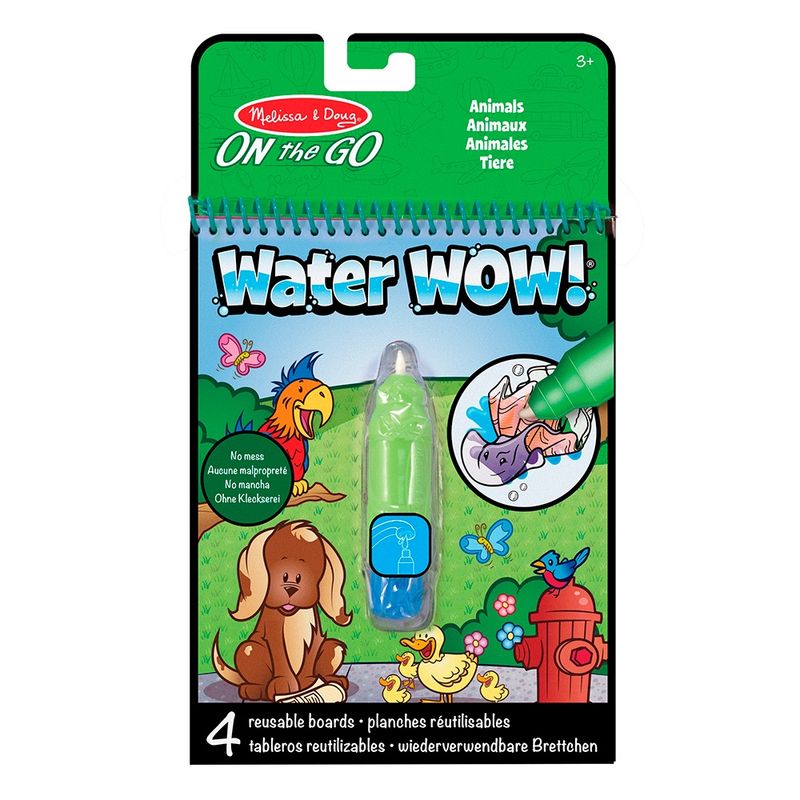 000772153768 Water Wow! - Water Reveal Pad - Animals