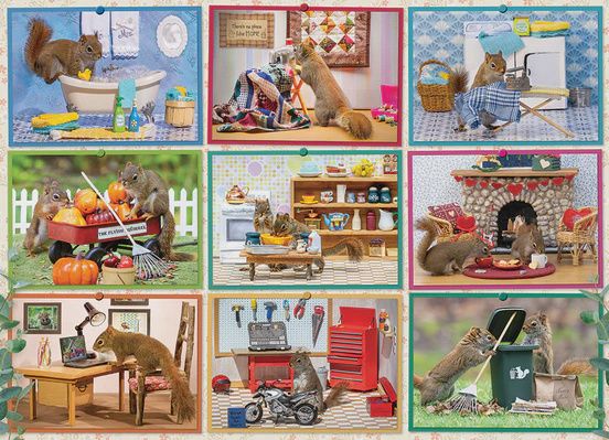 40287 Squirrels at Home
