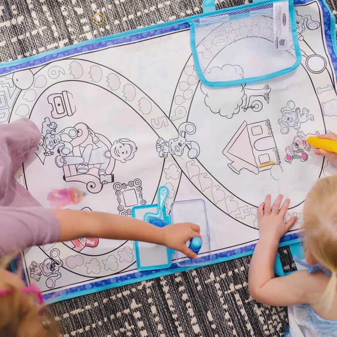 MDL33021 BLUES CLUES &amp; YOU WATER WOW ACTIVITY MAT
