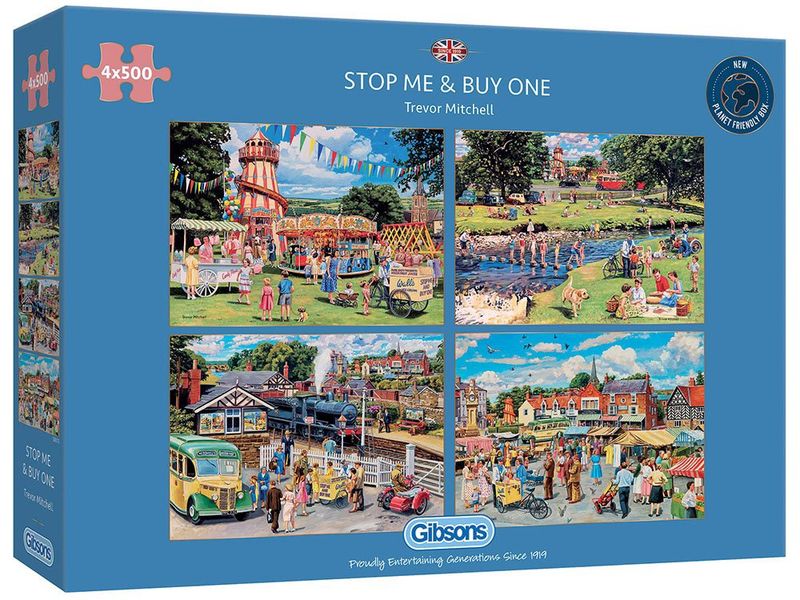 GIBG5012 Puzzle: 500 Stop Me &amp; Buy One (4Puzzles)
