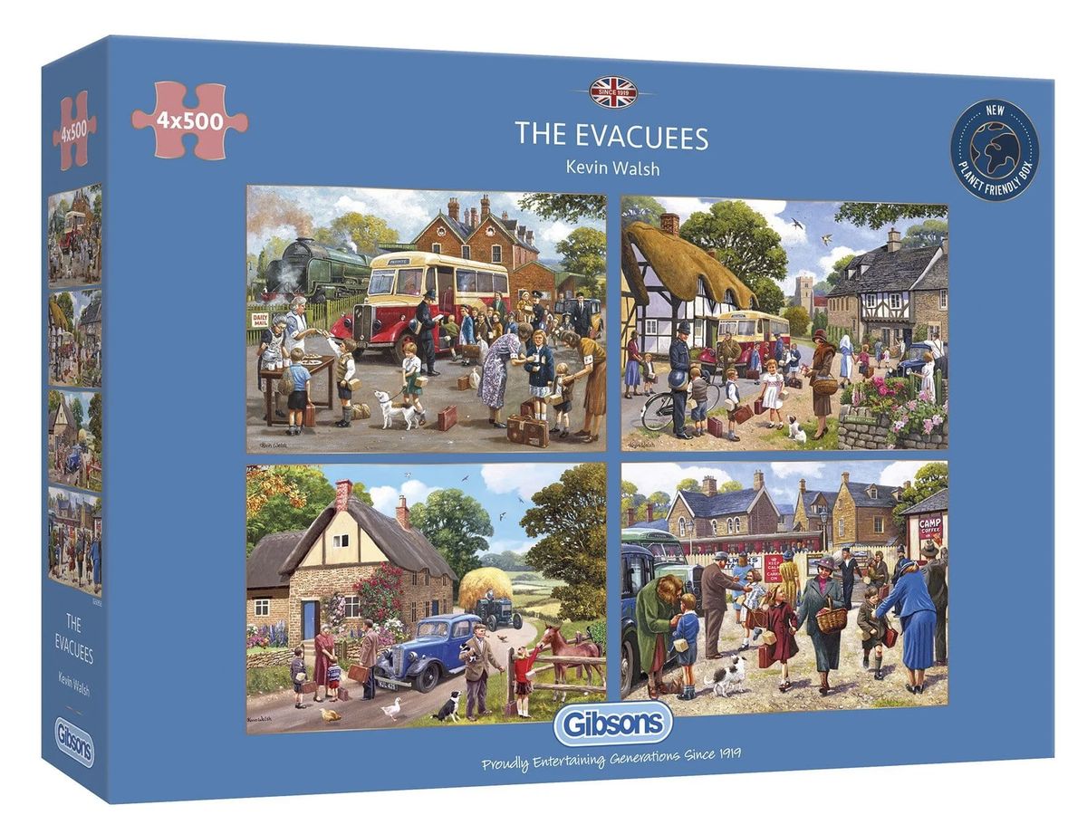 GIBG5056 Puzzle: 500 The Evacuees (4 Puzzles)