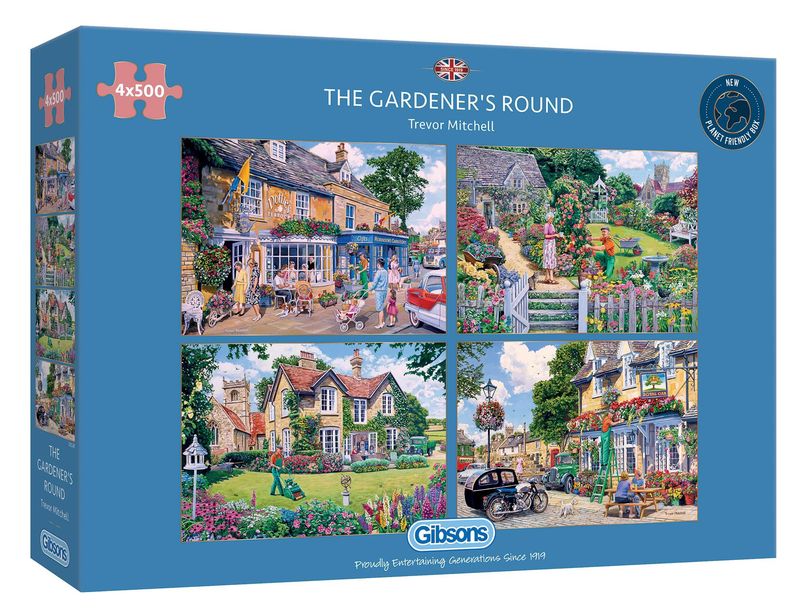 GIBG5047 Puzzle: 500 The Gardener&#39;s Round (4Puzzles)