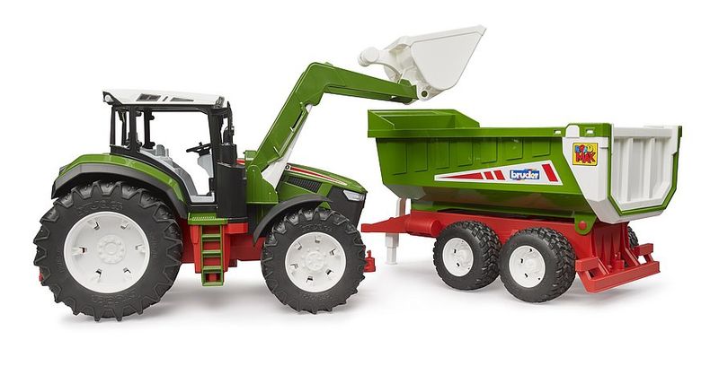 03452 NEW Roadmax tractor with frontloader and rear tipper