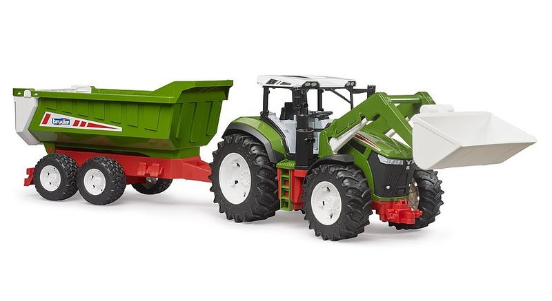 03452 NEW Roadmax tractor with frontloader and rear tipper