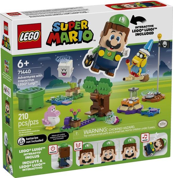 71440 Adventures with Interactive LEGO® Luigi™ CS PK 4