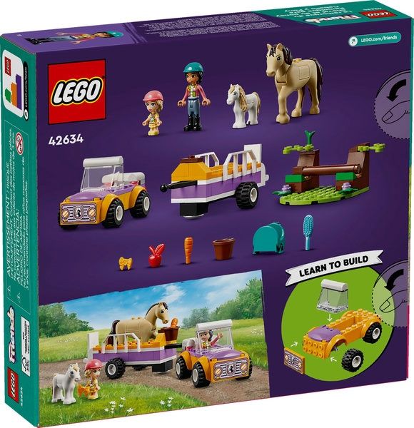 42634 Horse and Pony Trailer CS PK 8