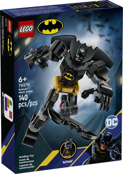 76270 BatmanTM Mech Armor CS PK 4