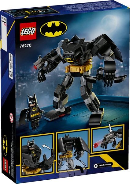 76270 BatmanTM Mech Armor CS PK 4