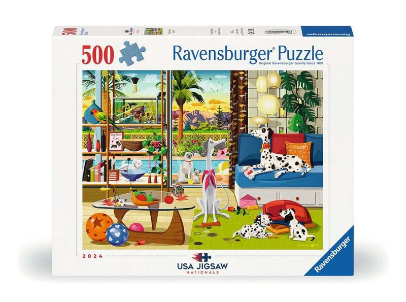 12001189 Pets of Palm Springs  500 Pc Puzzle (USJ)