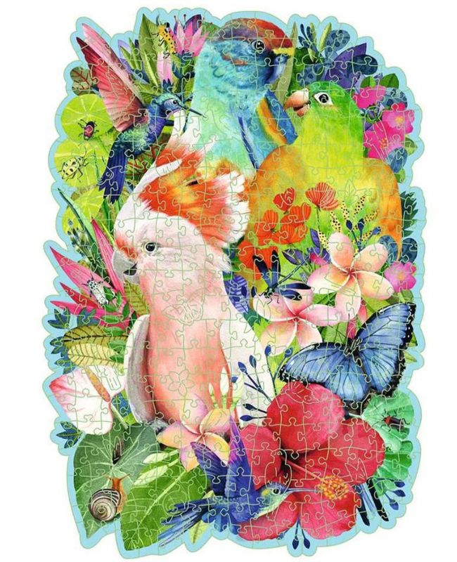 12000760 WOOD: Beautiful Birds 300 pc Puzzles