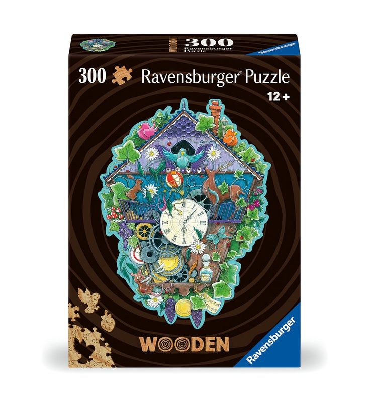 12000759 WOOD: Cuckoo Clock 300 pc Puzzle