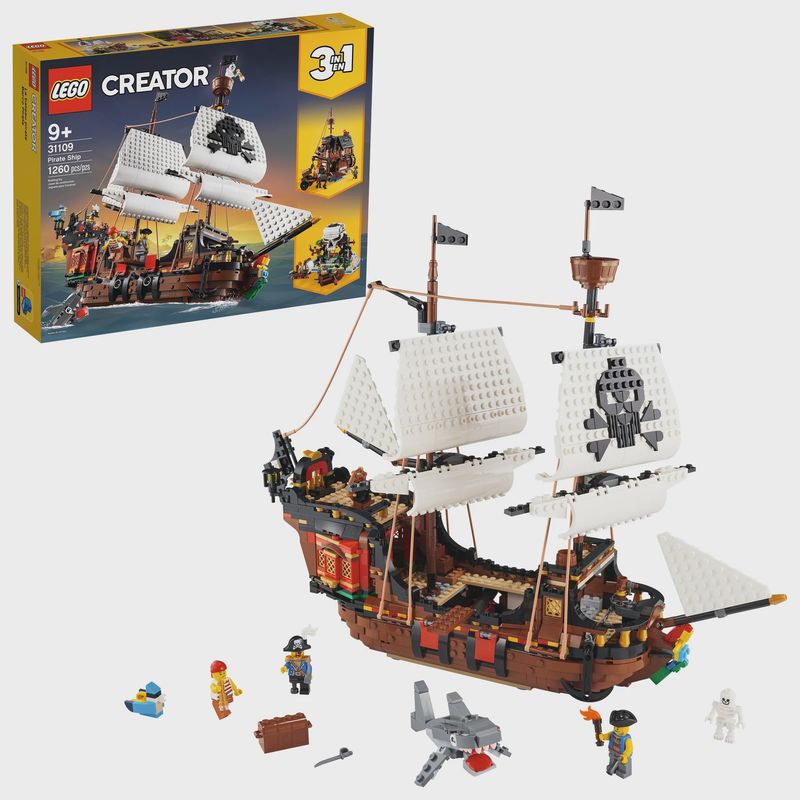 31109 Pirate Ship CS PK 2