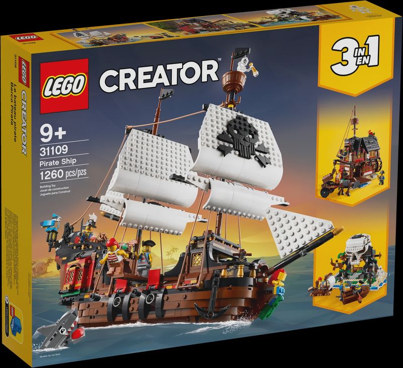31109 Pirate Ship CS PK 2