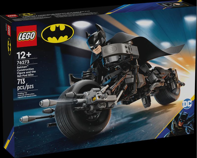 76273 Batman™ Construction Figure and the Bat-Pod Bike CS PK 3