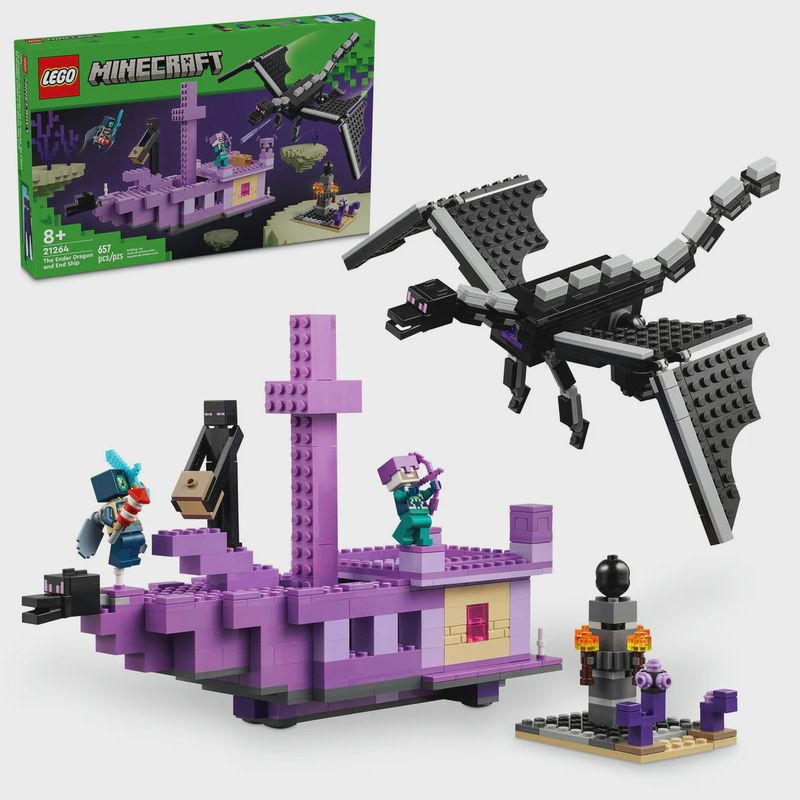21264 The Ender Dragon and End Ship CS PK 3