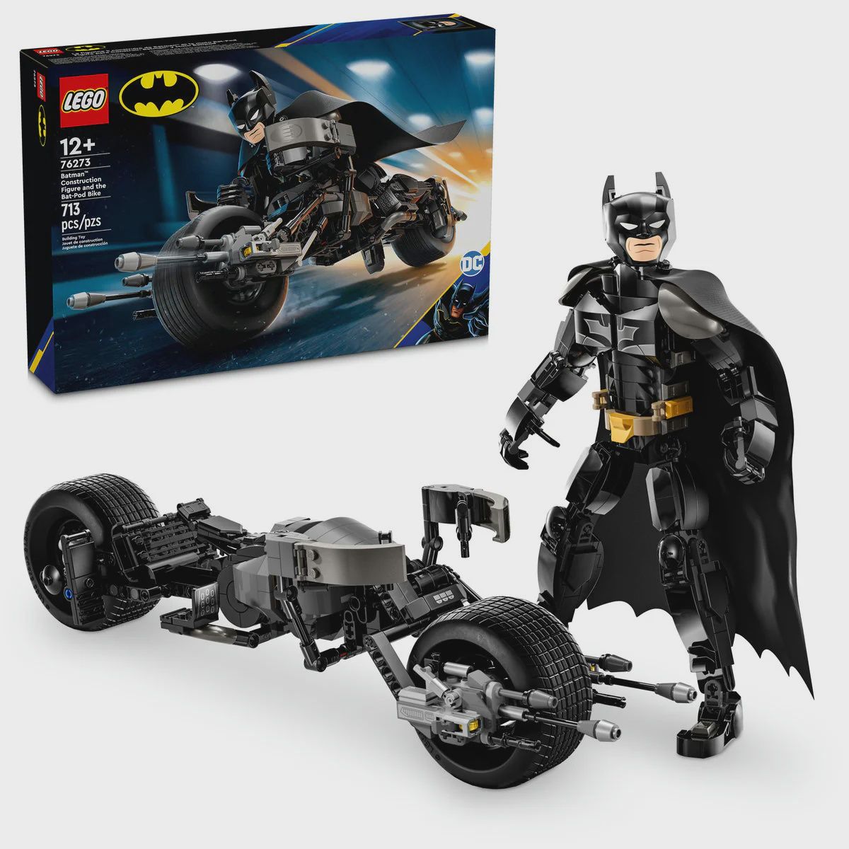 76273 Batman™ Construction Figure and the Bat-Pod Bike CS PK 3