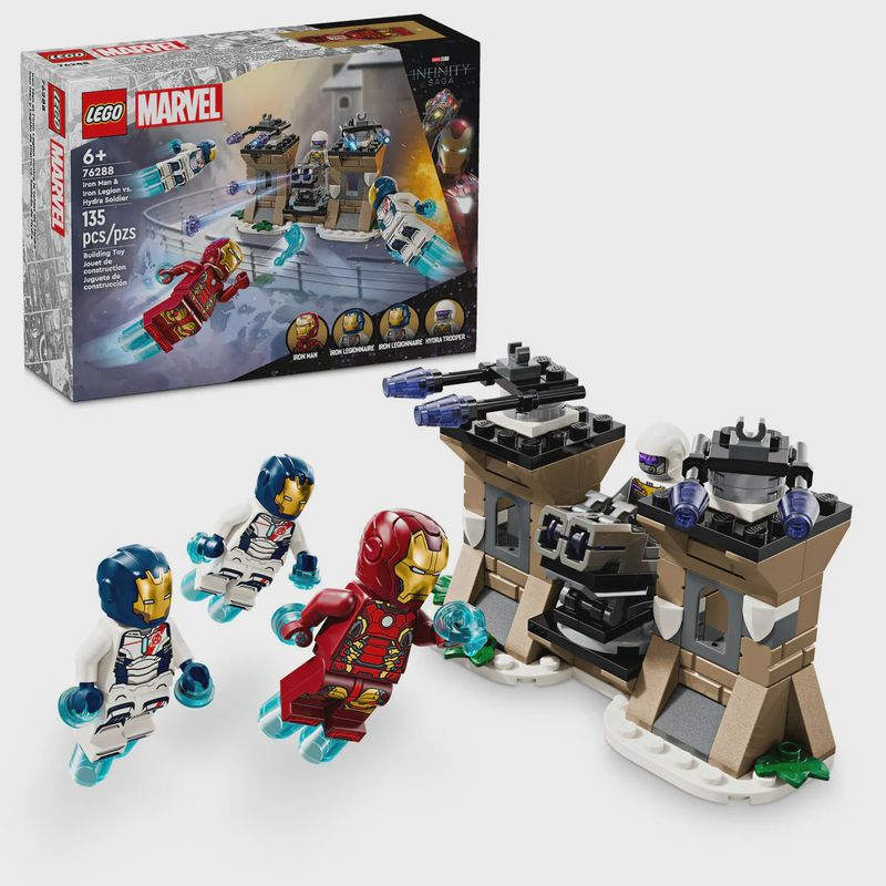 76288 Iron Man &amp; Iron Legion vs. Hydra Soldier CS PK 4