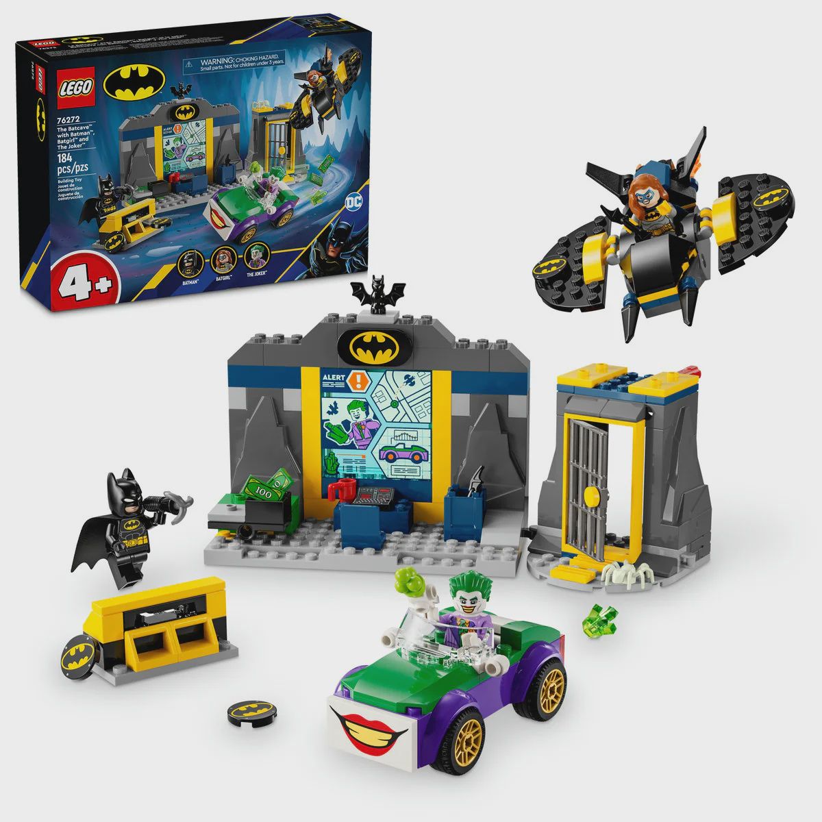 76272 The Batcave™ with Batman™ Batgirl™ and The Joker™